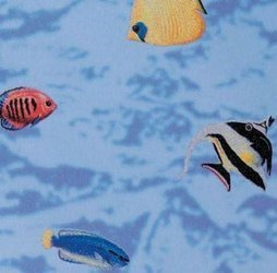 Folia klejowa okienna rybki 45x200cm G-10972