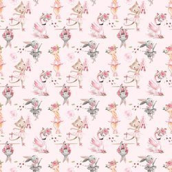 Okleina różowa dziecięca 67x200cm G-14139