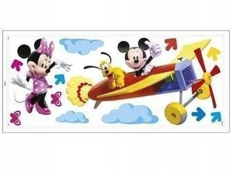 Naklejka Ścienna winyl Myszka Mickey Minnie OZ43203