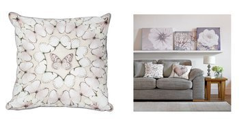 Poduszka dekoracyjna motyle BUTTERFLY 50x50 OZ41-693