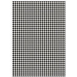 Okleina Pepitka biało czarna 45x200cm G-12839