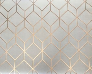 Tapeta szaro beżowa geometryczna art deco 104158