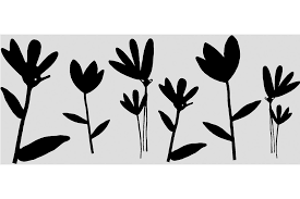 Folia okienna statyczna kwiaty 45x150cm G-13473