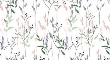 Folia okienna statyczna kwiaty 67cmx15m G-14148