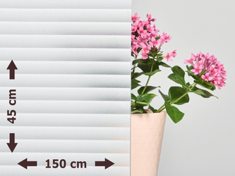 Folia okienna statyczna żaluzja zazdrostka 45x150cm S4539