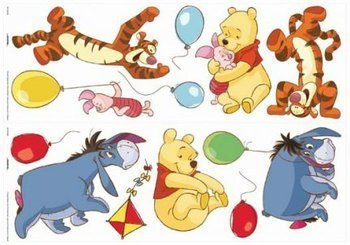 Naklejka Ścienna Kubuś Puchatek OZ40222