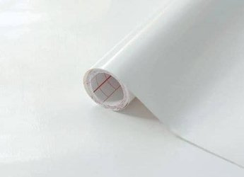 Okleina Biała Połysk 45cmx15m G-10031