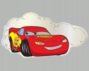 Naklejka ścienna Lustro Cars Auta OZ55263