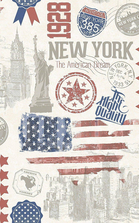 Okleina New York Brooklyn 67,5cm x 15m 200-8284