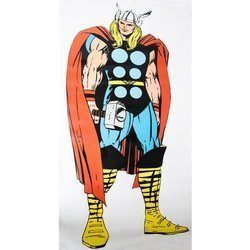 Naklejka Thor Marvel duża wysokość 145 cm OZ70-487