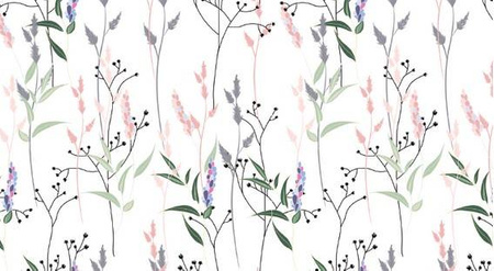 Folia okienna statyczna kwiaty 45x150 G-14145