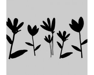 Folia okienna statyczna kwiaty 45x150cm G-13473