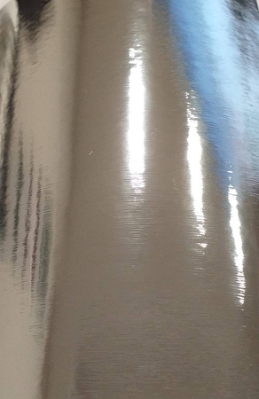 Okleina srebrna szczotkowana 45cm x15m G-10296