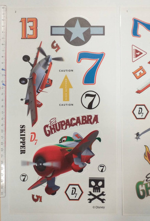 Naklejki Ścienne Samoloty Planes OZ70-272