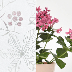 Folia okienna statyczna Dekoban 67,5x150 cm S6708