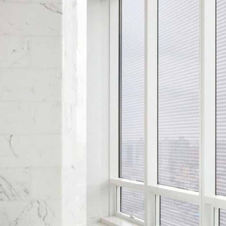 Folia okienna statyczna paski 67cmx15m G-10341