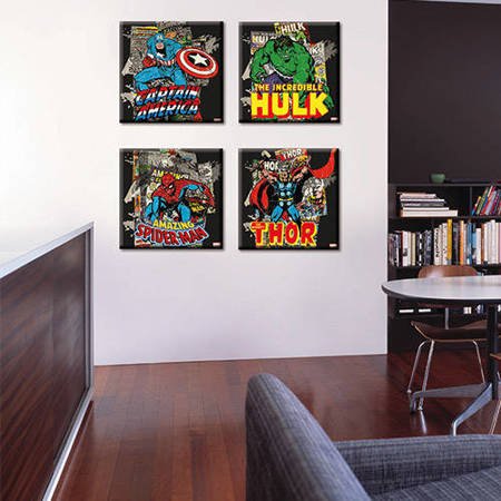 Obraz Marvel Kapitan America 70 x 70 cm OZ70-443